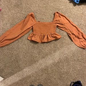 Orange long sleeve